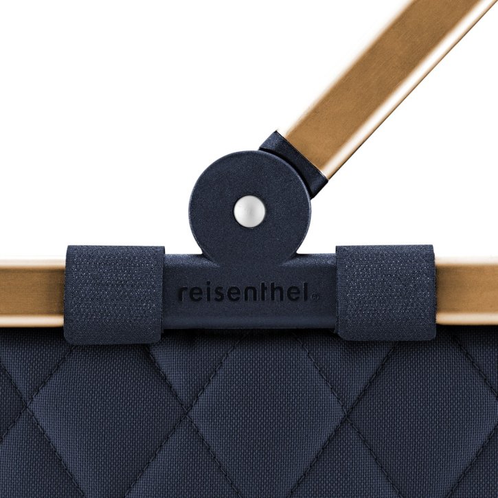 Reisenthel Carrybag frame rhombus midnight gold
